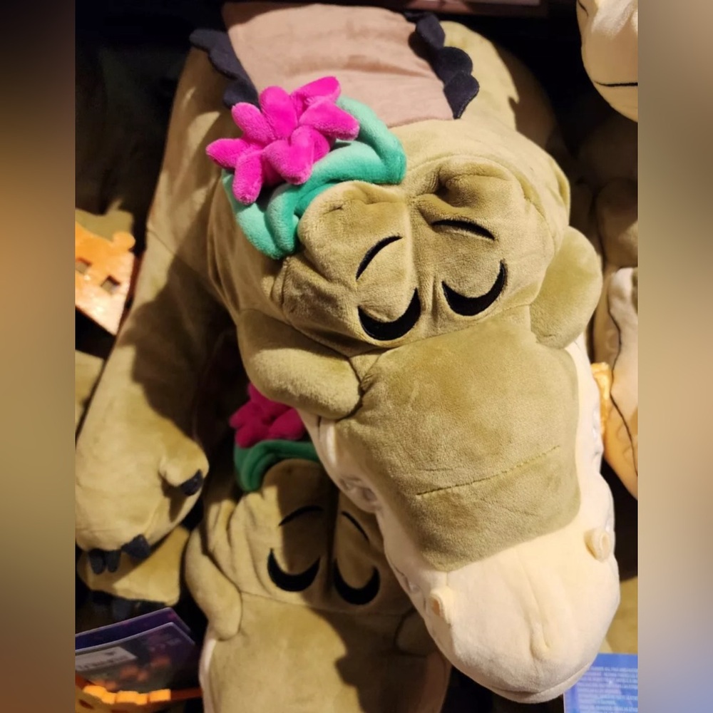 2024 Disney Parks Louis Cuddleez Plush Tiana's Bayou Adventure Large 24" New